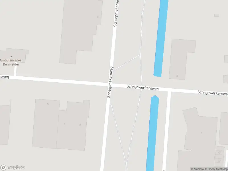 Ambulance en brandweer met grote spoed naar de Schrijnwerkersweg in Den Helder vanwege middelgrote brand