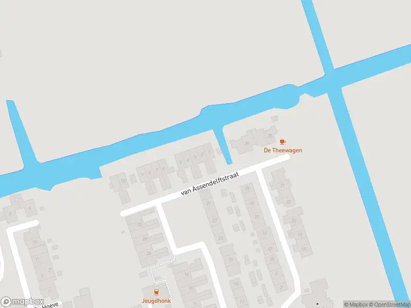Ambulance met grote spoed naar de Van Assendelftstraat in Goudriaan