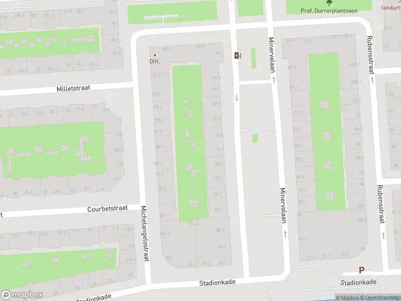 Ambulance en brandweer met grote spoed naar de Courbetstraat in Amsterdam vanwege grote brand