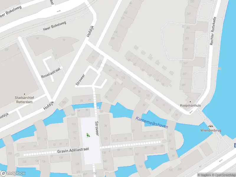 Ambulance met gepaste spoed naar de Stroveer in Rotterdam