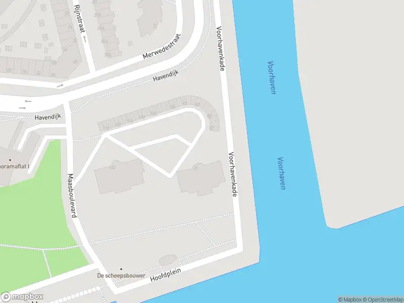 Ambulance met gepaste spoed naar de Maasboulevard in Schiedam
