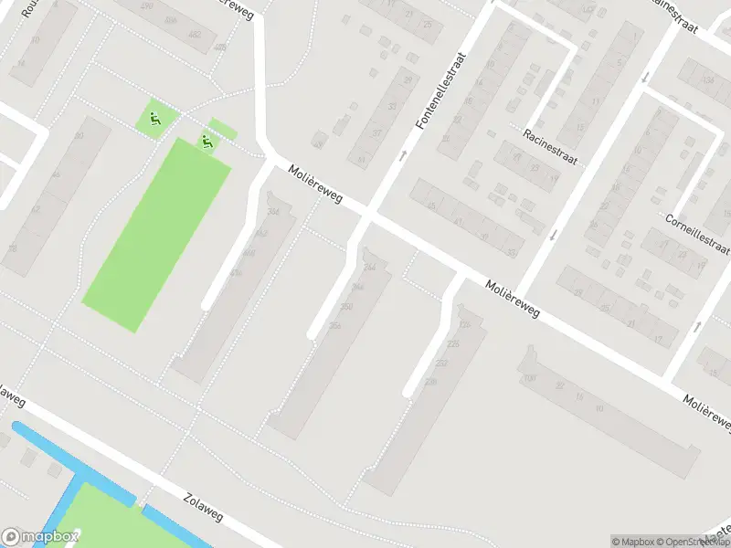 Ambulance met grote spoed naar de Molièreweg in Rotterdam