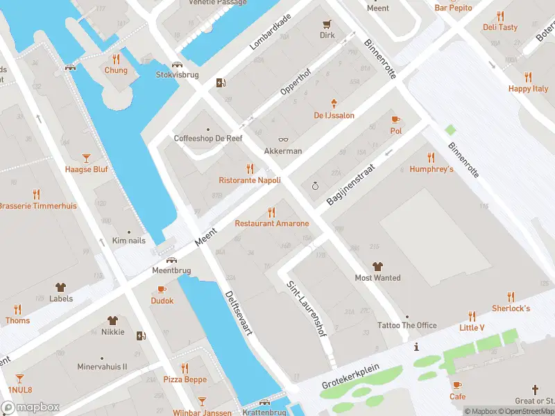 112 melding Ambulance met gepaste spoed naar de Meent in Rotterdam