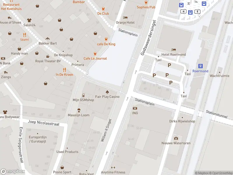 112 melding Brandweer met grote spoed naar de Stationsplein in Roermond