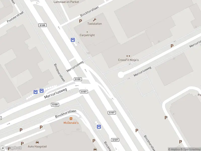 Ambulance met gepaste spoed naar de Mercuriusweg in 's-Gravenhage