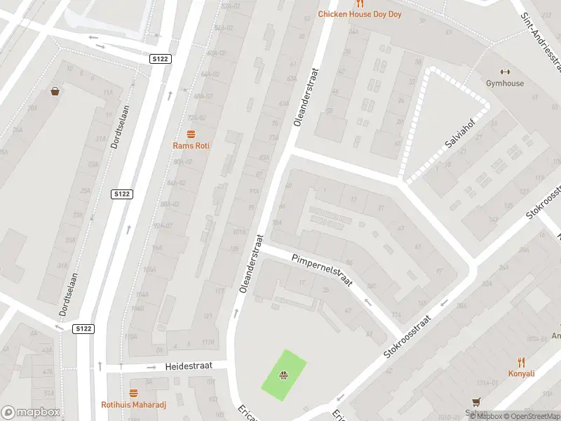 112 melding Ambulance met grote spoed naar de Oleanderstraat in Rotterdam