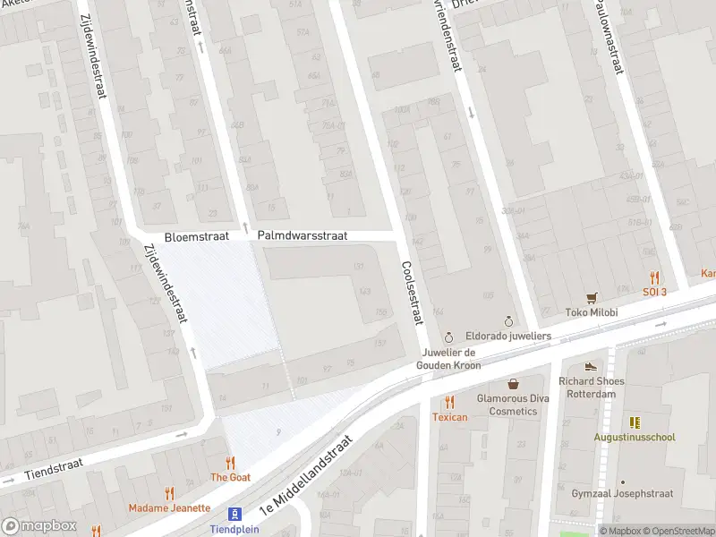 112 melding Ambulance met grote spoed naar de Coolsestraat in Rotterdam