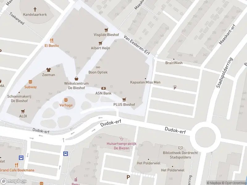 Ambulance met grote spoed naar de Van Eesterenplein in Dordrecht