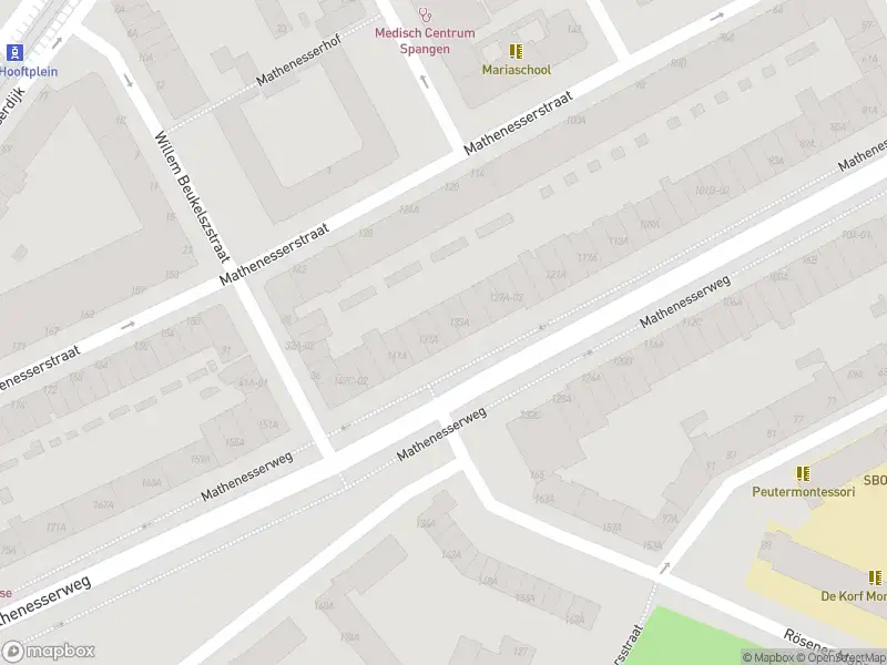 112 melding Ambulance met gepaste spoed naar de Mathenesserweg in Rotterdam