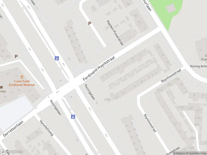 Politie naar de Ferdinand Huyckstraat in Eindhoven vanwege ongeval met letsel