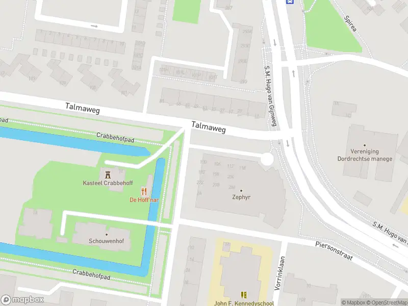 Ambulance met grote spoed naar de Talmaweg in Dordrecht