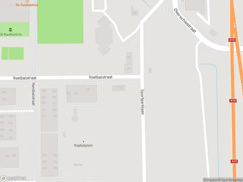 Brandweer met gepaste spoed naar de Voetbalstraat in Amsterdam