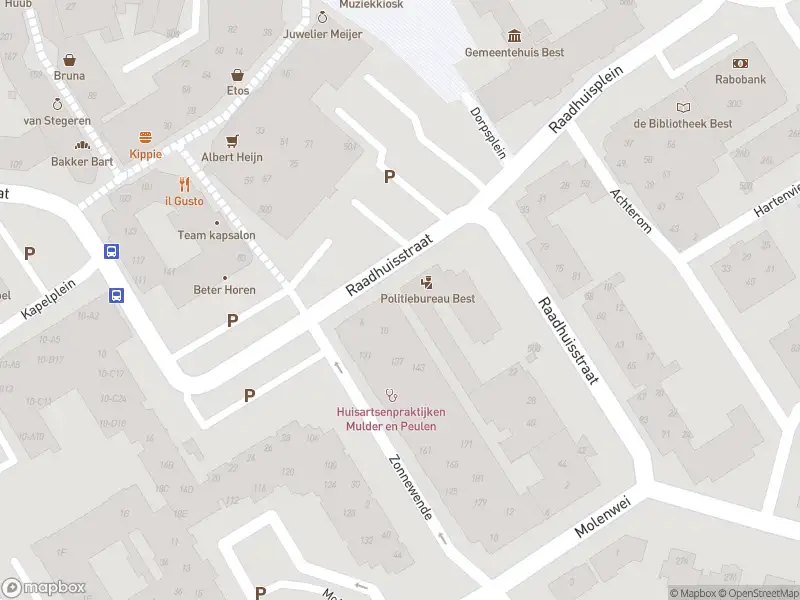 Overlastmelding Raadhuisstraat in Best gesloten