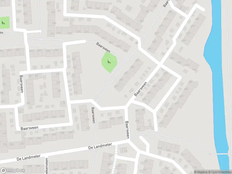 Ambulance met grote spoed naar de Baarsveen in Spijkenisse