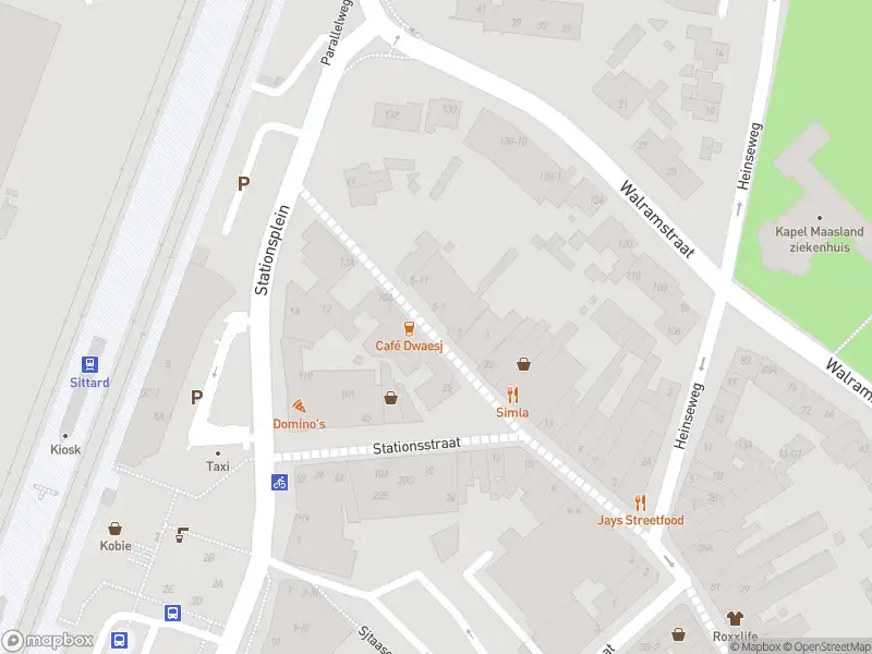 112 melding Overlastmelding Stationsdwarsstraat in Sittard