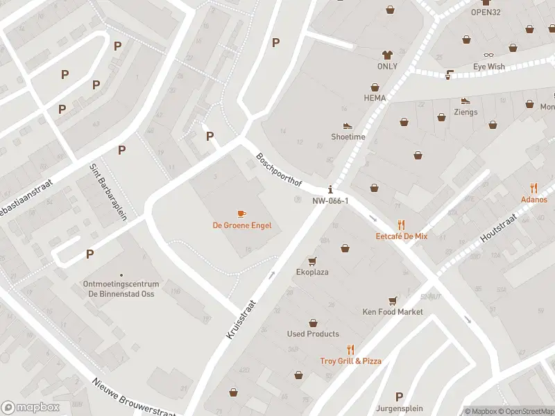 Politie naar de Kruisstraat in Oss vanwege ongeval met letsel