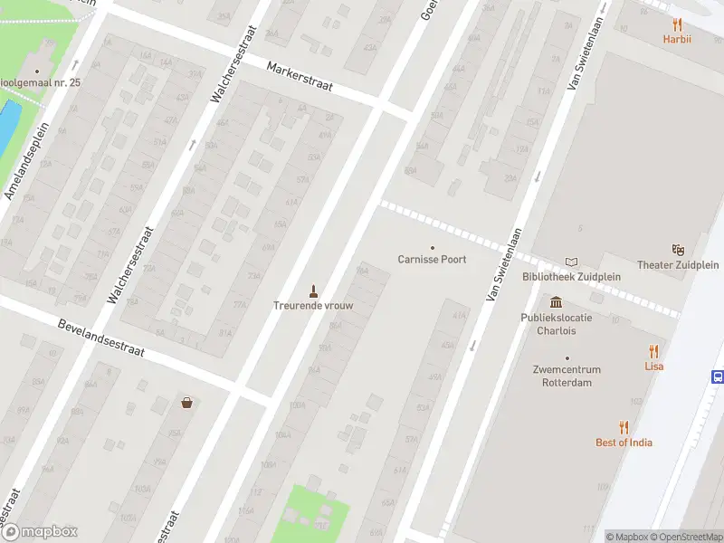 112 melding Ambulance met grote spoed naar de Goereesestraat in Rotterdam