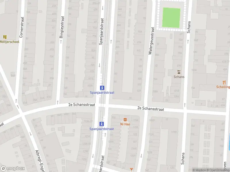 Ambulance met grote spoed naar de Spanjaardstraat in Rotterdam