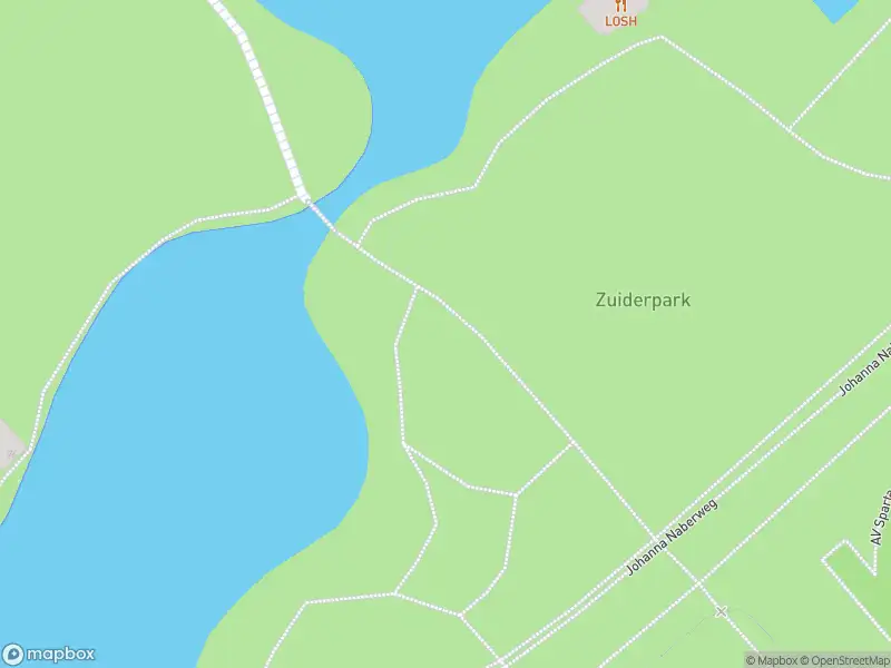 Politie met grote spoed naar de Henriëtte Roland Holstweg in 's-Gravenhage vanwege personen te water