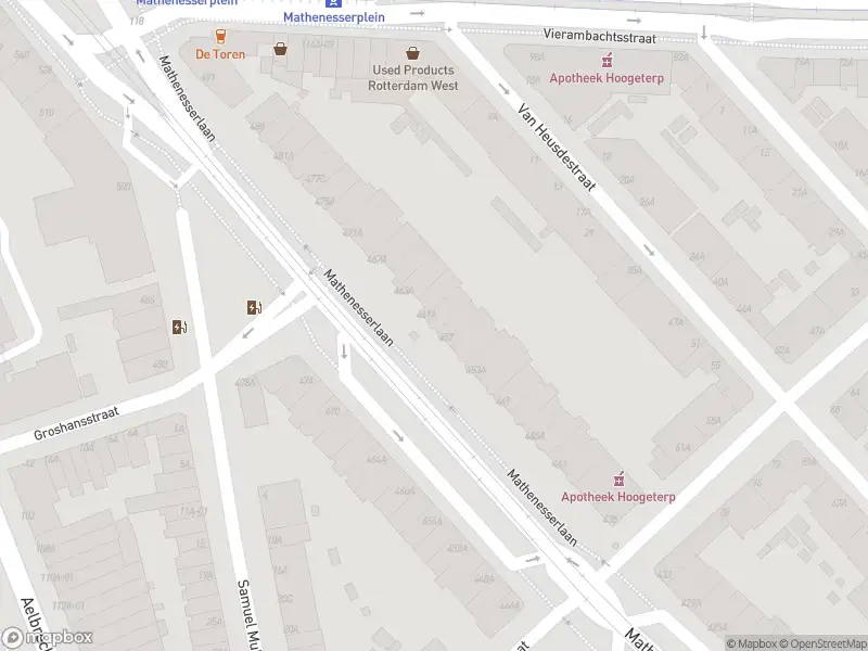 112 melding Ambulance met grote spoed naar de Mathenesserlaan in Rotterdam