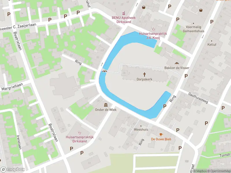 Ambulance met grote spoed naar de Ring in Dirksland