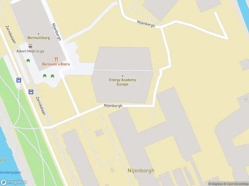 Brandweer met grote spoed naar de Nijenborgh in Groningen vanwege afgaan automatisch brandalarm