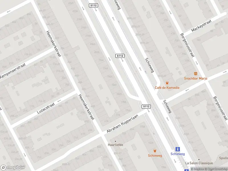 112 melding Ambulance met grote spoed naar de Schieweg in Rotterdam