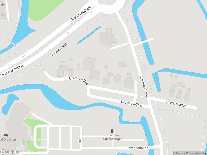 Brandweer met grote spoed naar de Ureterpvallaat in Drachten