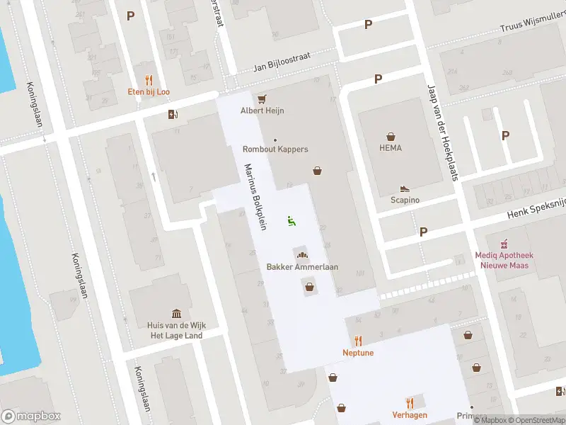 Ambulance met grote spoed naar de Marinus Bolkplein in Rotterdam