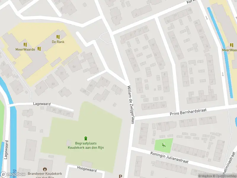 Brandweer met gepaste spoed naar de Artesiaplantsoen in Koudekerk aan den Rijn