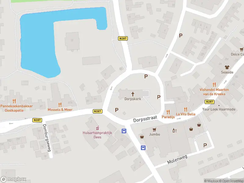 Brandweer met gepaste spoed naar de Waterstraat in Oostkapelle