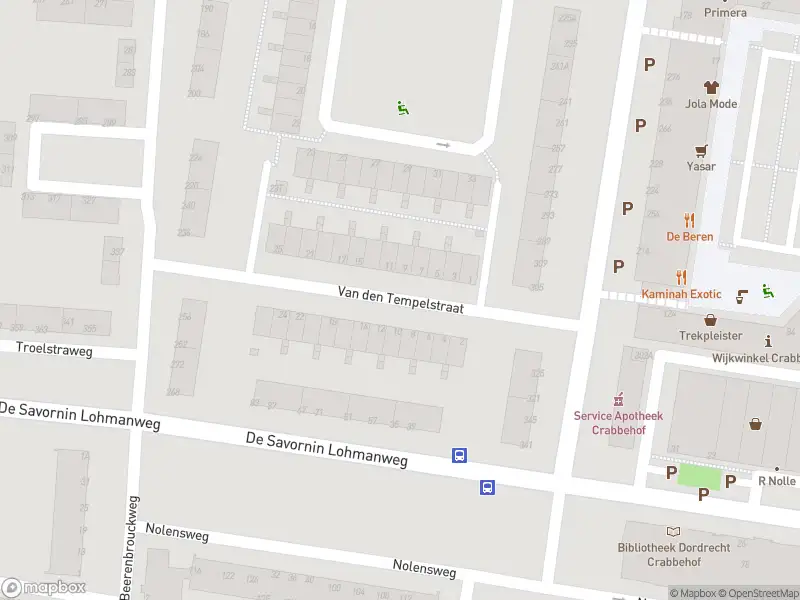 Overlastmelding Van den Tempelstraat in Dordrecht