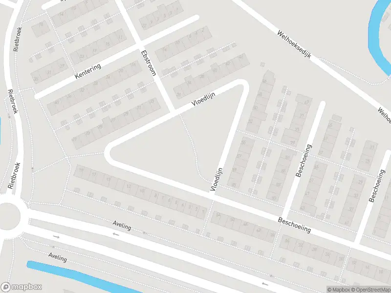 Ambulance met grote spoed naar de Vloedlijn in Hoogvliet Rotterdam