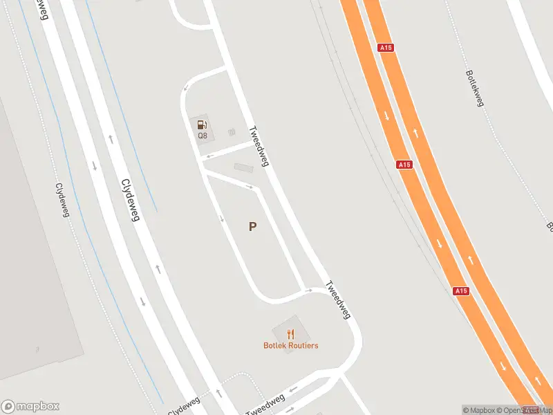 Ambulance met gepaste spoed naar de Tweedweg in Botlek Rotterdam