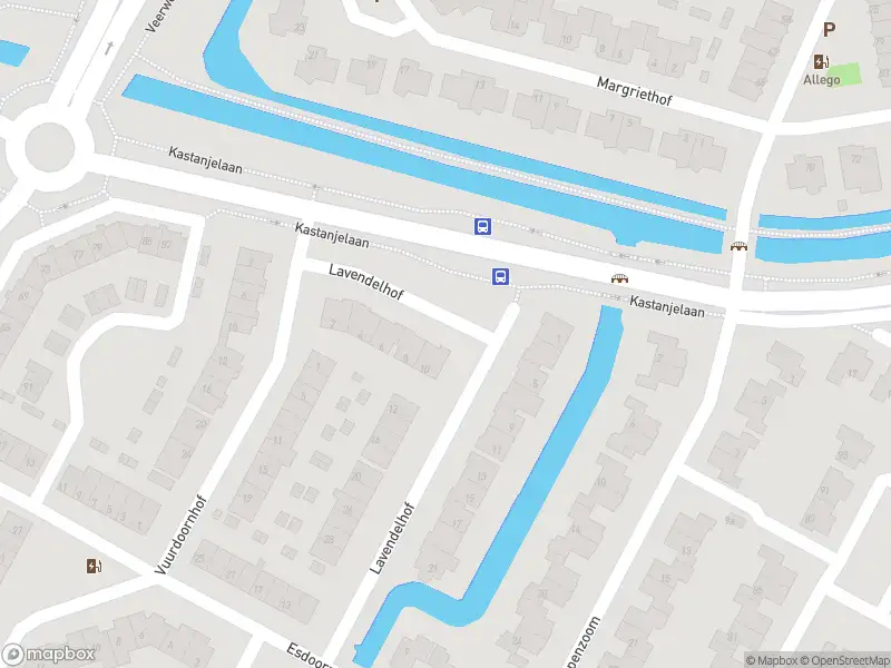 Ambulance met grote spoed naar de Lavendelhof in Papendrecht