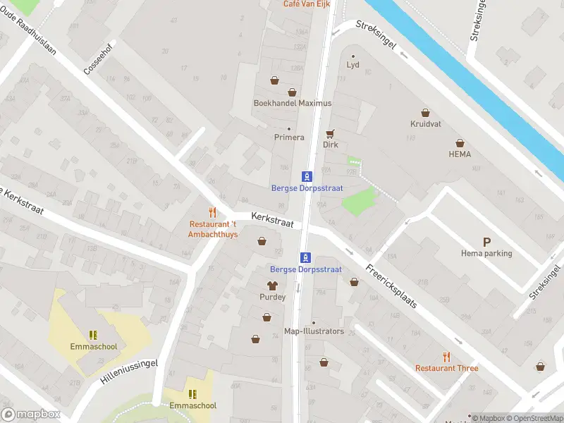 Ambulance met gepaste spoed naar de Bergse Dorpsstraat in Rotterdam