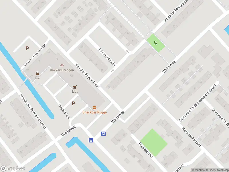 Ambulance met grote spoed naar de Ellemeetplein in Brielle