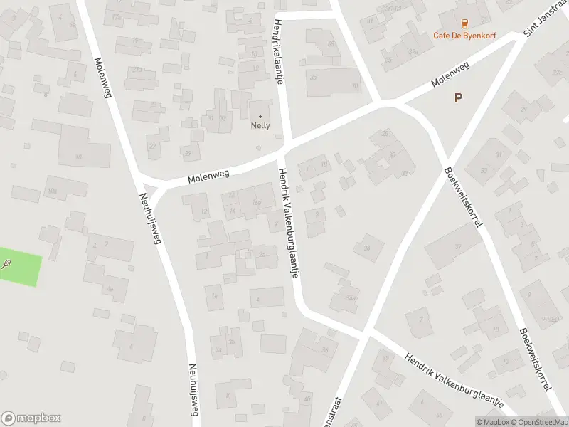 Brandweer met gepaste spoed naar de Hendrik Valkenburglaantje in Laren vanwege stormschade