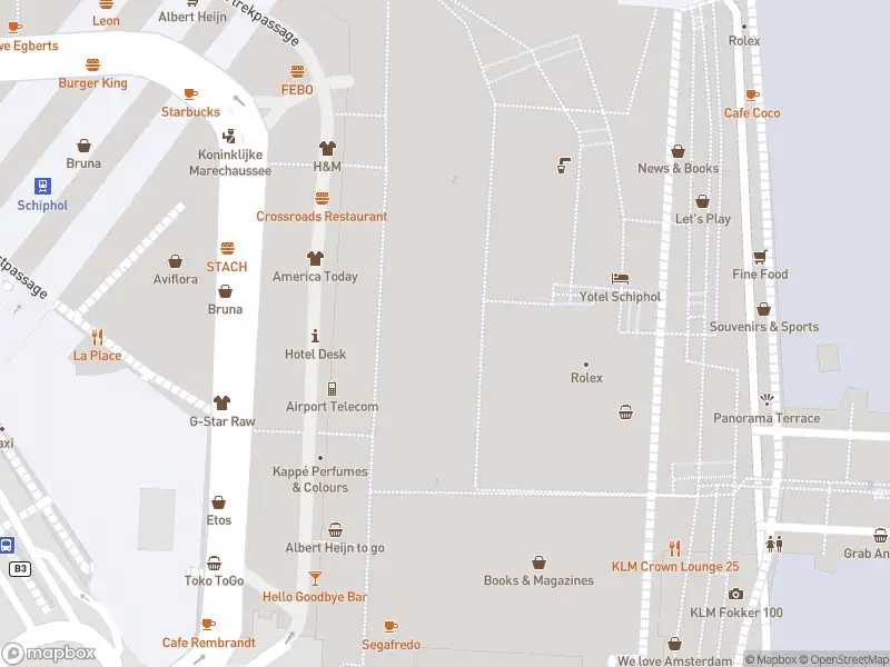 Ambulance met gepaste spoed naar de Vertrekpassage in Schiphol