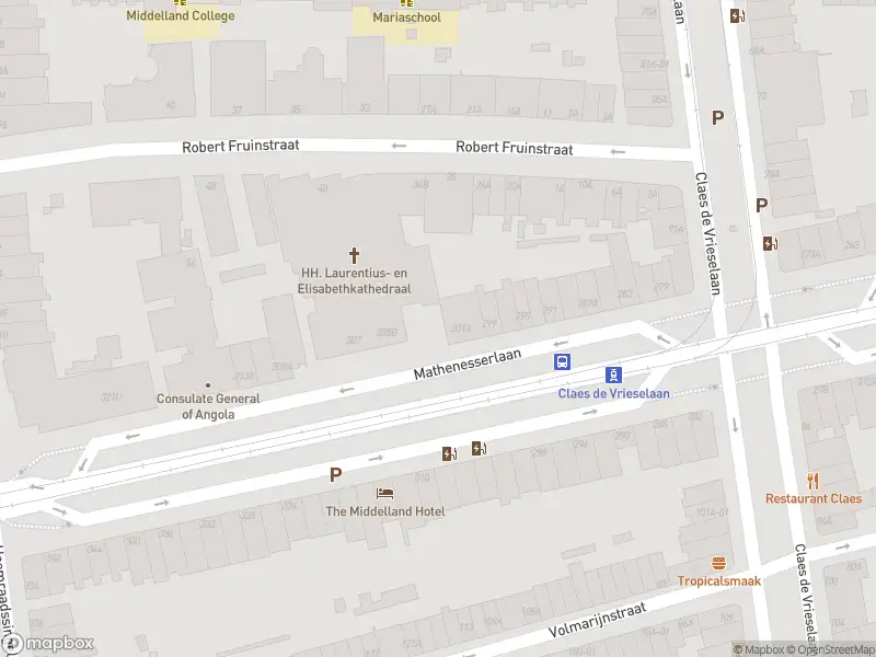 Ambulance met gepaste spoed naar de Mathenesserlaan in Rotterdam