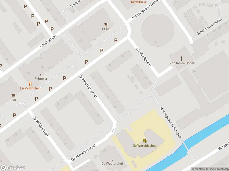 Brandweer naar de Nieuwlandplein in Schiedam vanwege wateroverlast