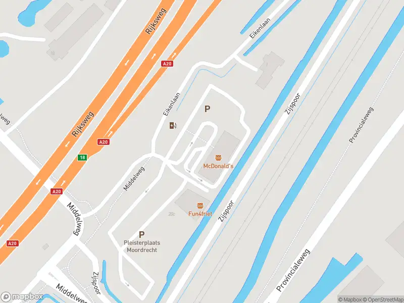 Politie met grote spoed naar de Middelweg in Moordrecht vanwege ongeval met letsel