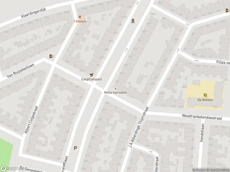 Besteld ambulance vervoer naar de Rembrandtlaan in Schiedam