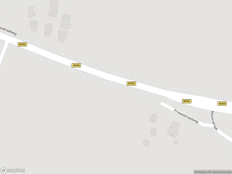 Politie met grote spoed naar de Friesestraatweg in Grijpskerk vanwege ongeval met letsel