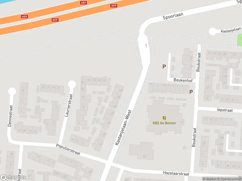 Politie naar de Kastanjelaan-West in Drunen vanwege ongeval met letsel