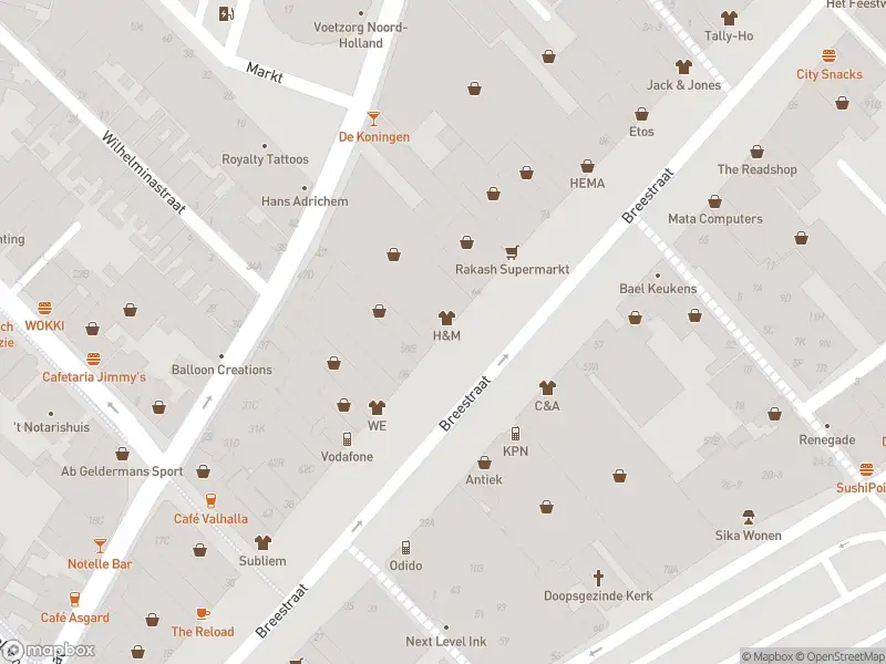 112 melding Overlastmelding Breestraat in Beverwijk gesloten