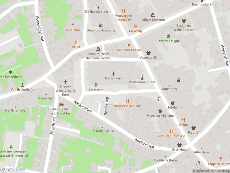 Overlastmelding Markt in Doesburg gesloten