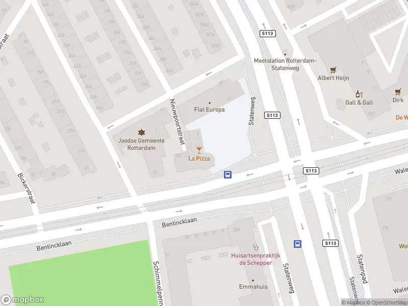 112 melding Ambulance met gepaste spoed naar de Bentinckplein in Rotterdam