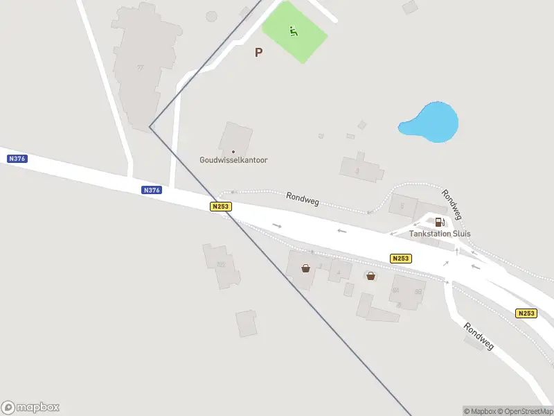 Brandweer met gepaste spoed naar de Rondweg in Sluis