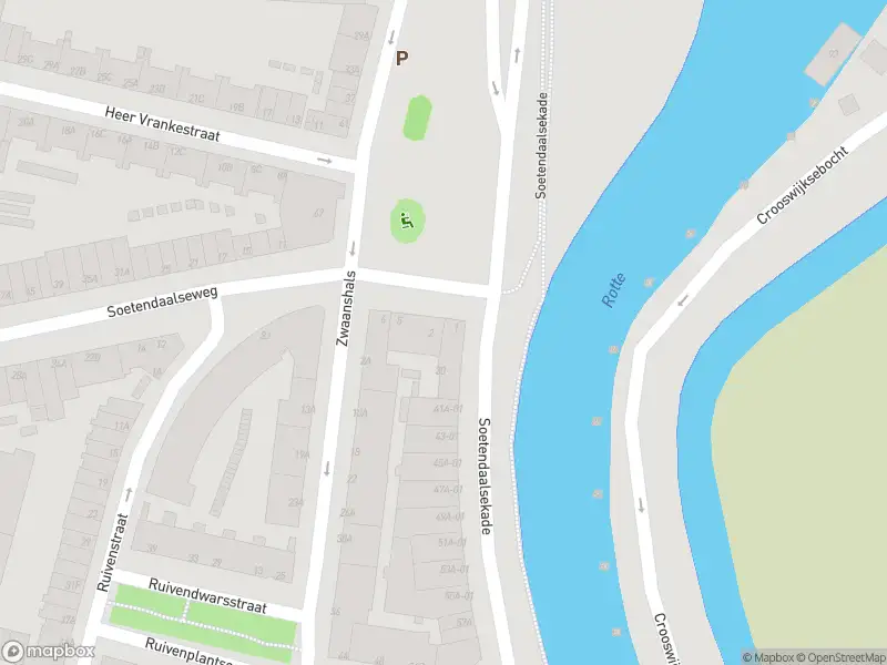 Politie naar de Soetendaalseplein in Rotterdam